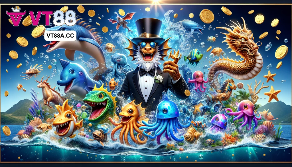 Đa dạng các loại vũ khí có mặt tại game bắn cá