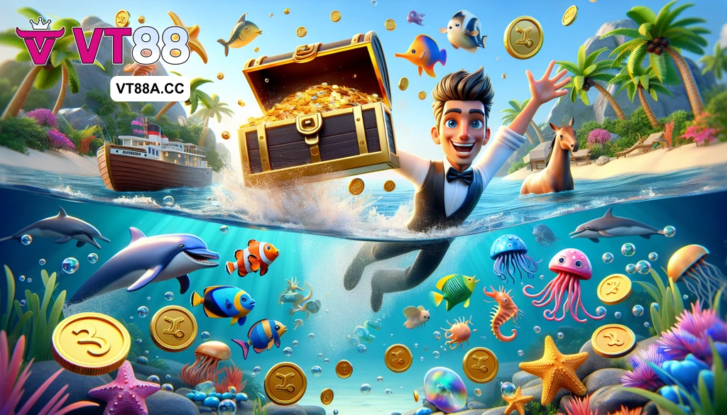 Đa dạng vũ khí mọi cấp độ có mặt trong game bắn cá