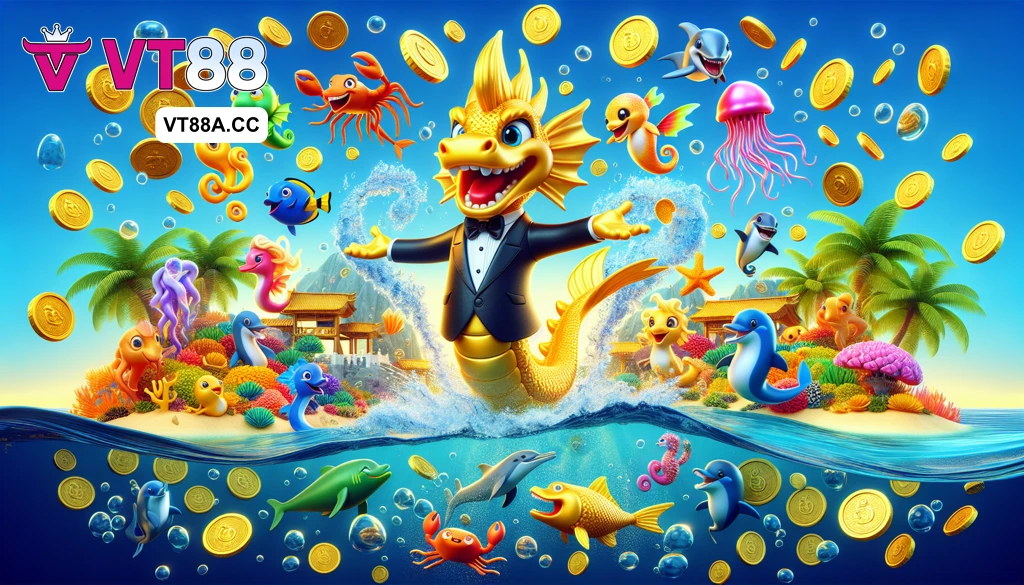 Hệ thống sinh vật biển phong phú trong game săn cá phát tài